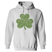 Load image into Gallery viewer, Distressed Shamrock - T Shirt - hoodie_white_e5931419-bced-4697-af22-9e229617e9b9