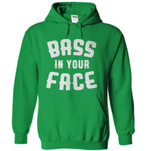 Load image into Gallery viewer, Bass In Your Face - T Shirt - kellygreen_e029df6e-fc1f-43ed-8d49-215c2876dc77