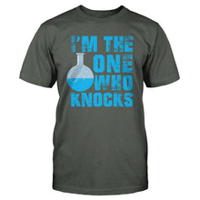 Load image into Gallery viewer, I'm the One Who Knocks - T Shirt - knocks-tshirt-charcoal
