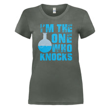 Load image into Gallery viewer, I'm the One Who Knocks - T Shirt - knocks-wf-charcoal
