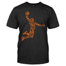 Load image into Gallery viewer, Basketball Player - T Shirt - men_black_0cf8ae06-95ec-46d6-b8a7-5d8290de98f9