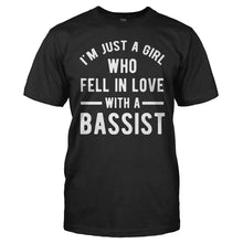 Load image into Gallery viewer, I'm Just A Girl Who Fell In Love With a Bassist - T Shirt - men_black_159d7048-d8dd-4f9e-a5a9-6ebf6ffc9270