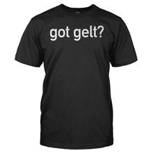 Load image into Gallery viewer, Got Gelt? - T Shirt - men_black_333b8a64-0697-4c0d-bbe6-62d0d6385b9b