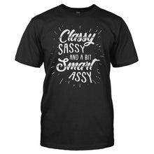 Load image into Gallery viewer, Classy, Sassy, And A Bit Smart Assy - T Shirt - men_black_4e7284b2-30b1-4643-8e59-8cb69a843119