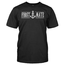 Load image into Gallery viewer, First Mate - T Shirt - men_black_5141adc6-d7dc-48cd-bbf3-f59c61aa2970