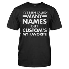 Load image into Gallery viewer, I've Been Called Many Names, But (custom's) My Favorite - Personalized - T Shirt - men_black_517edcf2-9cf2-4edb-aa7a-5cff5a43fc9b