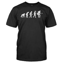 Load image into Gallery viewer, Evolution - Guitar - T Shirt - men_black_58413c93-0e2d-4f1f-a8be-925e98d21e81