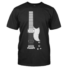 Load image into Gallery viewer, G-Bass Guitar - T Shirt - men_black_6763595b-1be4-485e-8fa7-145a601bb1a5