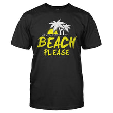 Load image into Gallery viewer, Beach Please - T Shirt - men_black_6fa98d65-7ebf-4613-854b-d72082a4e3b4