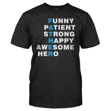 Load image into Gallery viewer, Fathers Are... - T Shirt - men_black_786372e9-3dd8-49c4-bf0c-12f88c070240