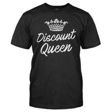 Load image into Gallery viewer, Discount Queen - T Shirt - men_black_98faa021-adba-4c8f-8755-ad3518c70365
