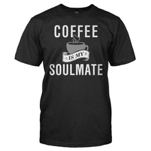 Load image into Gallery viewer, Coffee Is My Soulmate - T Shirt - men_black_b07ed807-869e-418b-81d2-05d3f72ca37a