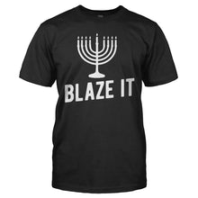 Load image into Gallery viewer, Blaze It - T Shirt - men_black_b09fd5aa-842b-4c8d-b51b-9186a0c14060