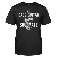 Load image into Gallery viewer, Bass Guitar Is My Soulmate - T Shirt - men_black_b2561b55-e696-4f8a-921b-92b8765018a9