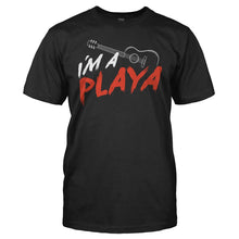 Load image into Gallery viewer, I'm a Guitar Playa - T Shirt - men_black_df3ee0d5-0e35-490b-bb9d-20b3e96a2aa5