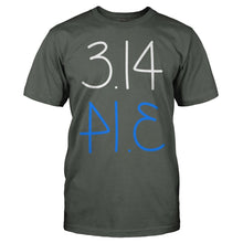 Load image into Gallery viewer, 3.14 = PIE - T Shirt - men_charcoal_0cb32c75-31f4-4f5c-903a-f394c877517f