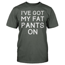 Load image into Gallery viewer, I've Got My Fat Pants On - T Shirt - men_charcoal_56a0b4ef-96e3-4ef5-8b8e-ffa849c482e7