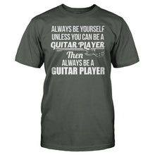 Load image into Gallery viewer, Always Be The Guitar Player - T Shirt - men_charcoal_6fc3945a-dce5-46e8-acb3-f6ef2953c5c5