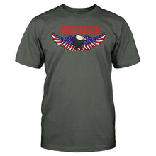 Load image into Gallery viewer, 'Merica - T Shirt - men_charcoal_78d241ea-ad06-4042-9c83-94383007c904