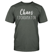 Load image into Gallery viewer, Chaos Coordinator - T Shirt - men_charcoal_9a466263-624d-4e4c-a5a0-5faa2a133ce5