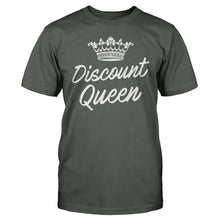 Load image into Gallery viewer, Discount Queen - T Shirt - men_charcoal_a5d32023-4099-4c2b-9de5-732b5ffa8ea5
