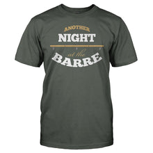 Load image into Gallery viewer, Another Night At The Barre - T Shirt - men_charcoal_b71d6c4d-b895-4a17-906d-80e4cc09e8f6