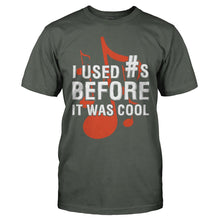 Load image into Gallery viewer, I Used Sharps Before It Was Cool - T Shirt - men_charcoal_be9da6eb-696c-4142-81cf-3d2c3f99e960