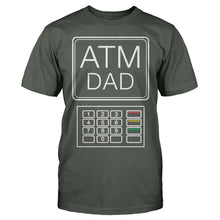 Load image into Gallery viewer, ATM Dad - T Shirt - men_charcoal_daf409bb-582c-4b58-836c-653dcefefefd
