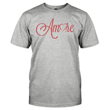 Load image into Gallery viewer, Amore - T Shirt - men_heathergrey_cfde17bf-eb30-471a-8aab-3c9d624952d4