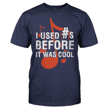 Load image into Gallery viewer, I Used Sharps Before It Was Cool - T Shirt - men_navy_5349a3e1-1fb0-4199-a28d-57b16ec9608b