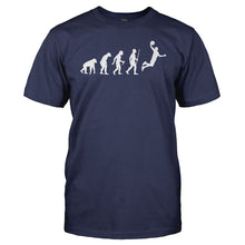 Load image into Gallery viewer, Evolution - Basketball - T Shirt - men_navy_5de83187-3b2f-4fc2-b34b-f1d6ab90a7f7