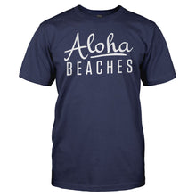 Load image into Gallery viewer, Aloha Beaches - T Shirt - men_navy_8b5359ac-2b49-460f-8a52-6292a34e9796