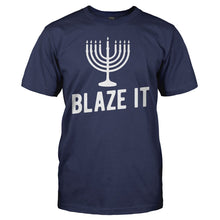 Load image into Gallery viewer, Blaze It - T Shirt - men_navy_8d1fbf6c-0bd3-4188-948a-c111934e1e5b