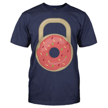 Load image into Gallery viewer, Donut Kettle Ball - T Shirt - men_navy_9a21fc0a-02d2-4a1b-81b8-7dd9f6bcdc87