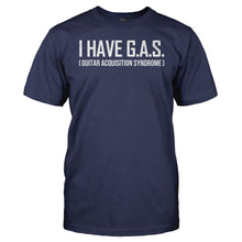 Load image into Gallery viewer, I Have Guitar Acquisition Syndrome - T Shirt - men_navy_a23e2bcd-8f3b-4671-9966-b7d2c41b1eb5
