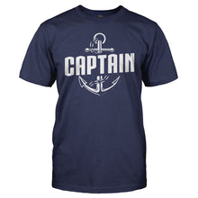 Load image into Gallery viewer, Captain - T Shirt - men_navy_a5b63beb-bfec-47ba-a30b-be93b9df2a21
