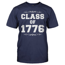 Load image into Gallery viewer, Class of 1776 - T Shirt - men_navy_a917c0e2-a97a-493b-9d97-b8daac10c576