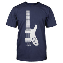 Load image into Gallery viewer, H-Guitar - T Shirt - men_navy_bc8bab17-c562-4f0f-a12a-4a31f36370e7