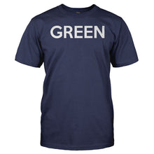 Load image into Gallery viewer, Green - T Shirt - men_navy_e4a217b6-3d4e-4c3c-8a95-6ec0976a5b67