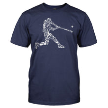Load image into Gallery viewer, Baseball Player - T Shirt - men_navyblue_d280786f-835f-4a5e-9e23-0d20b3cf9471