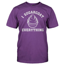 Load image into Gallery viewer, I Sugarcoat Everything - T Shirt - men_purple_1dd94b85-b0b4-4130-a787-edd195941cf6