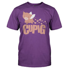 Load image into Gallery viewer, Cupig - T Shirt - men_purple_b7aa87da-db1c-4653-ace5-239da2712459