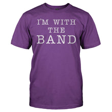 Load image into Gallery viewer, I'm With the Band - T Shirt - men_purple_c5e31059-faa4-46c7-8f89-c7b8f181ad74
