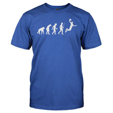 Load image into Gallery viewer, Evolution - Basketball - T Shirt - men_royal_3ea9e19a-633d-4897-89f9-db8af2f6db98