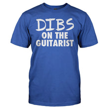 Load image into Gallery viewer, Dibs On The Guitarist - T Shirt - men_royal_5237cf93-591f-4ac1-93a6-fbda5d090667