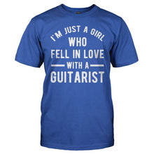Load image into Gallery viewer, I'm Just A Girl Who Fell In Love With a Guitarist - T Shirt - men_royal_52c47461-ecf2-4247-90b7-240004e2bb04