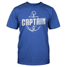 Load image into Gallery viewer, Captain - T Shirt - men_royal_5307acc1-457a-496b-98c3-cabb34da989f