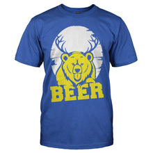 Load image into Gallery viewer, Bear + Deer = Beer - T Shirt - men_royal_5eb96edb-ad19-460e-a2d4-ba9446c92269