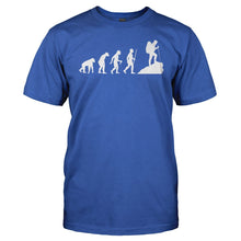 Load image into Gallery viewer, Evolution - Climber - T Shirt - men_royal_69518e52-b79b-4c76-9afc-f604880e46a0