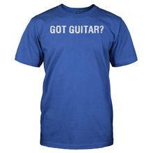 Load image into Gallery viewer, Got Guitar? - T Shirt - men_royal_945cc335-a540-4d3b-8562-bb03f3d59860